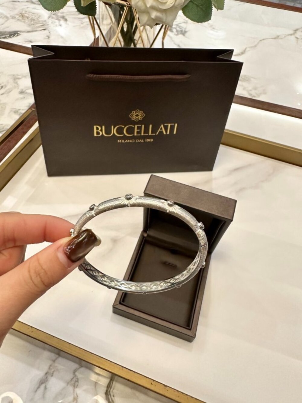 Buccellati silver bracelet
